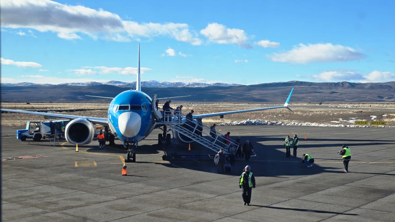 Arranca la conexión aérea directa entre Córdoba y Esquel