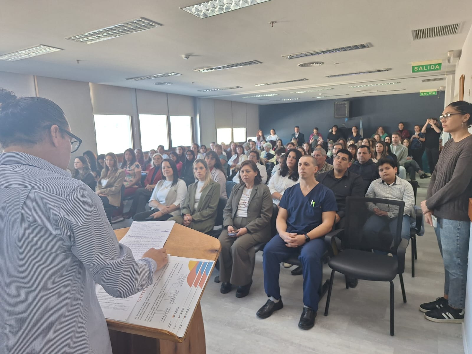 Salud: Se realizó el acto de egreso de residentes en el Hospital Zonal de Esquel